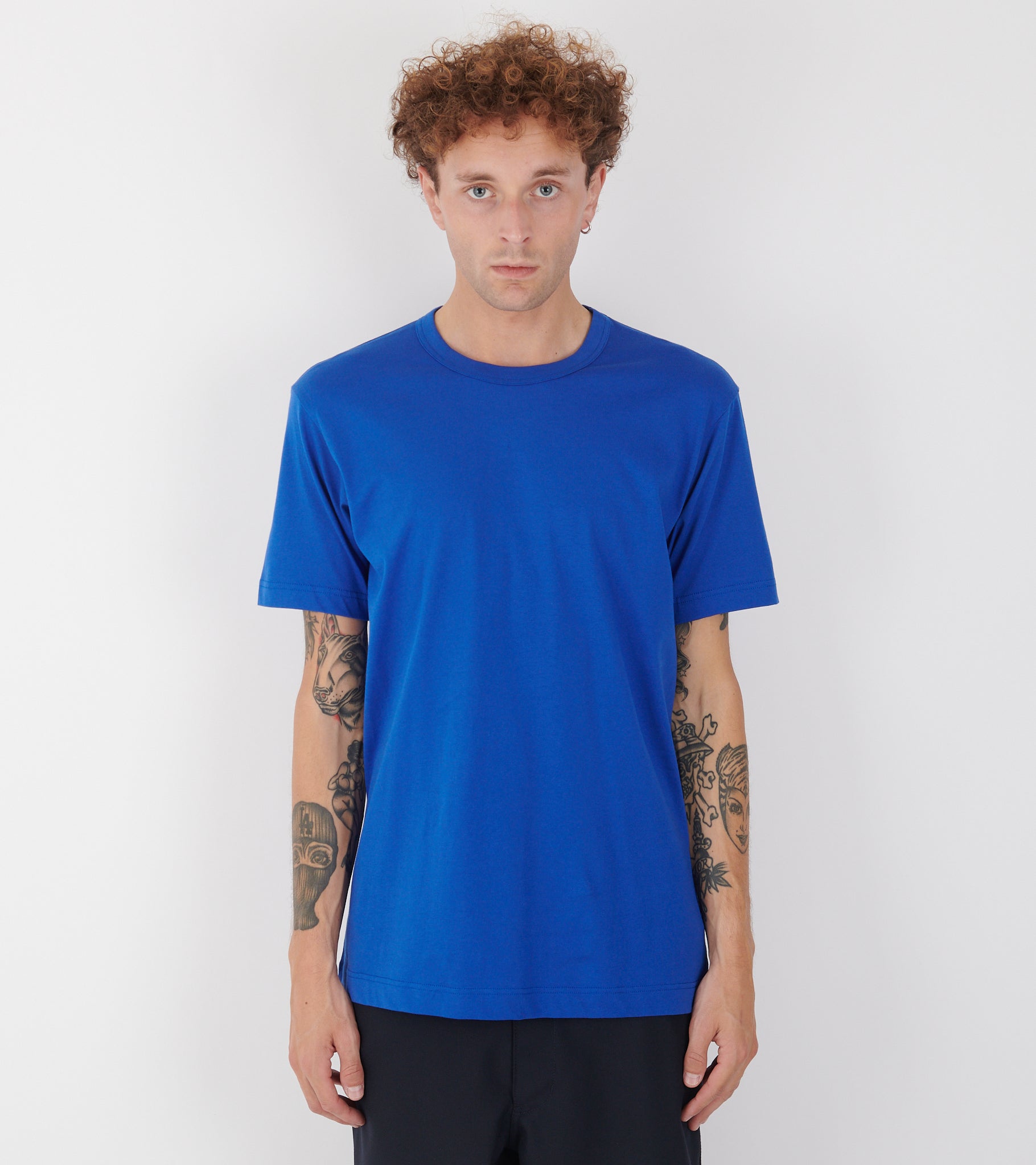 Back Logo T-shirt Cobalt Blue