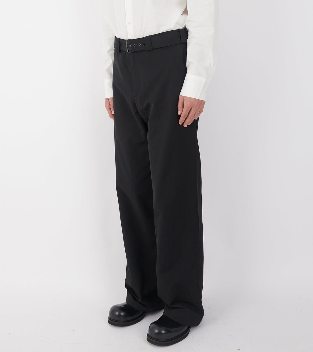 Belt Trousers Black
