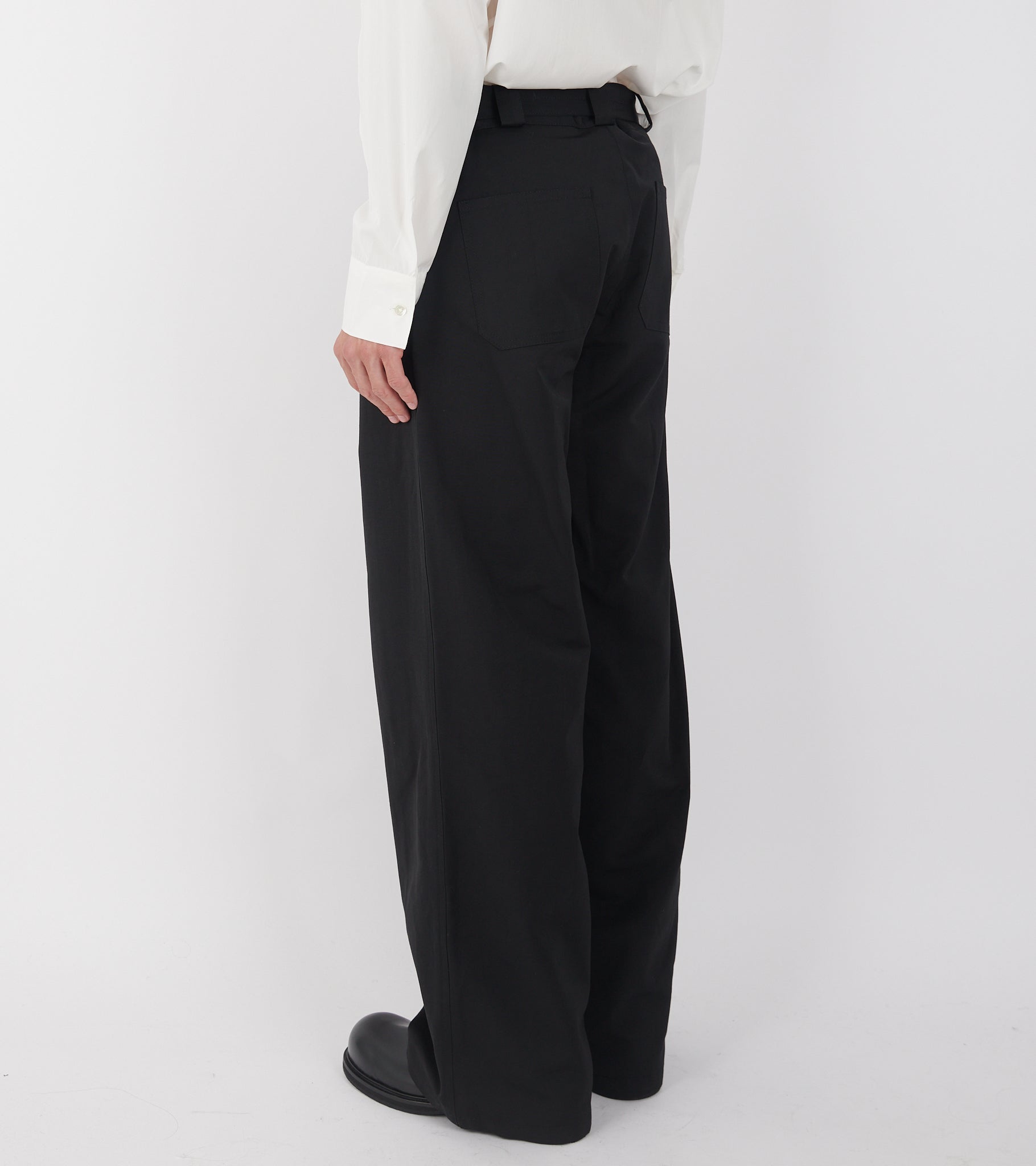 Belt Trousers Black