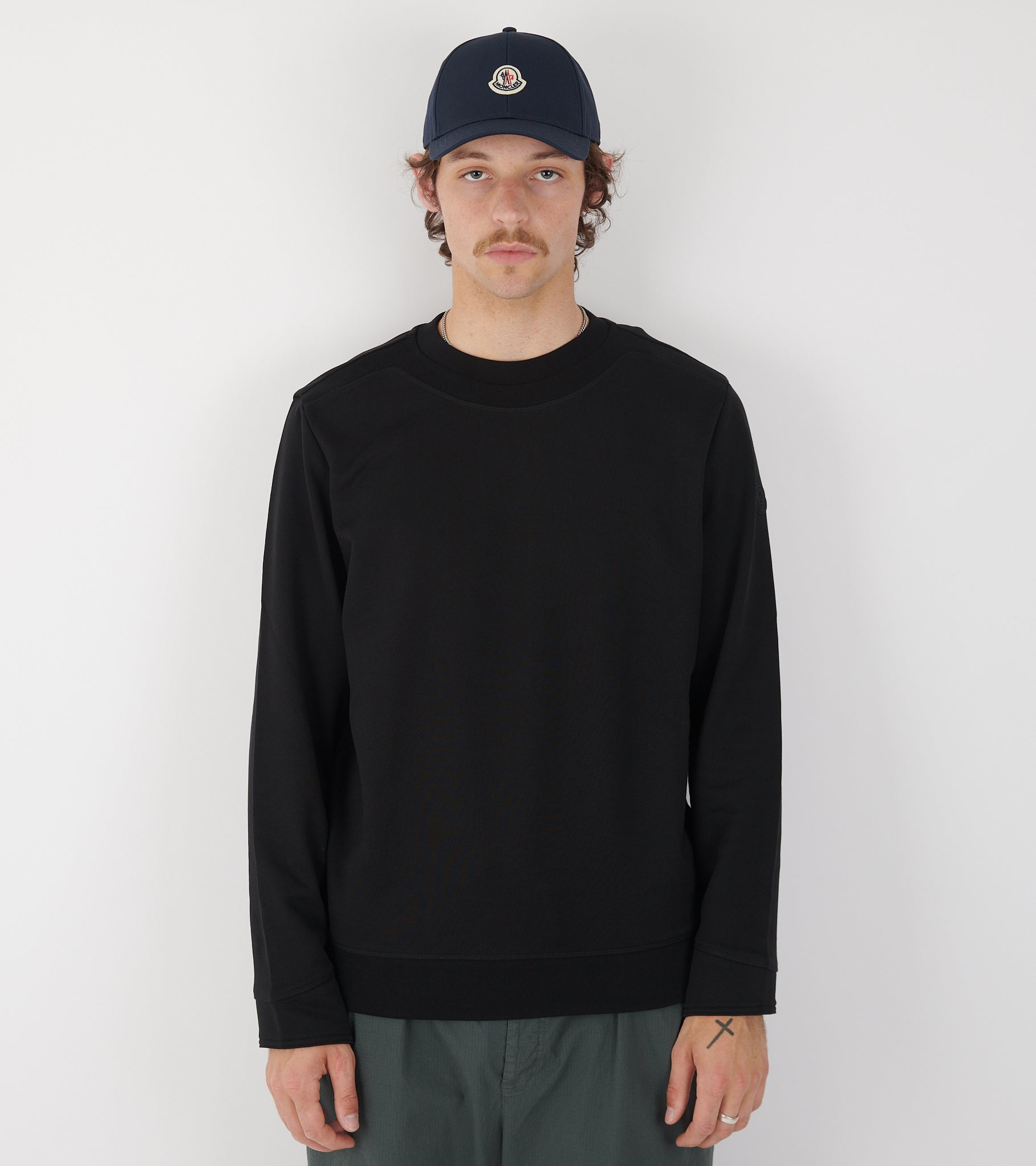 Cotton Sweatshirt Black