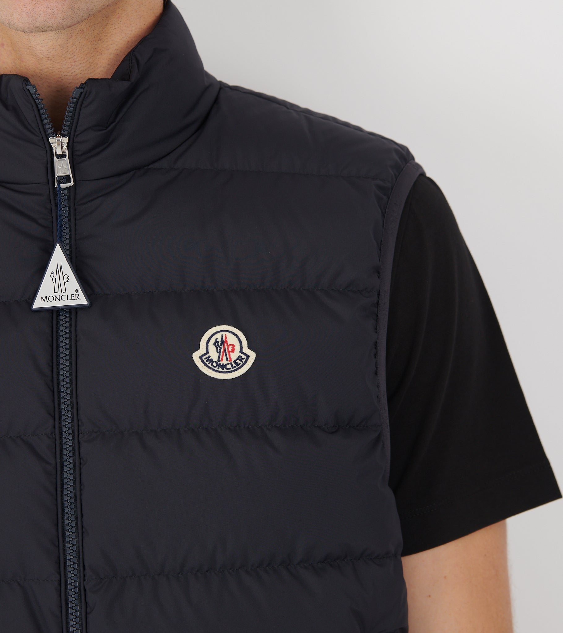 Contrin Down Vest Navy Blue