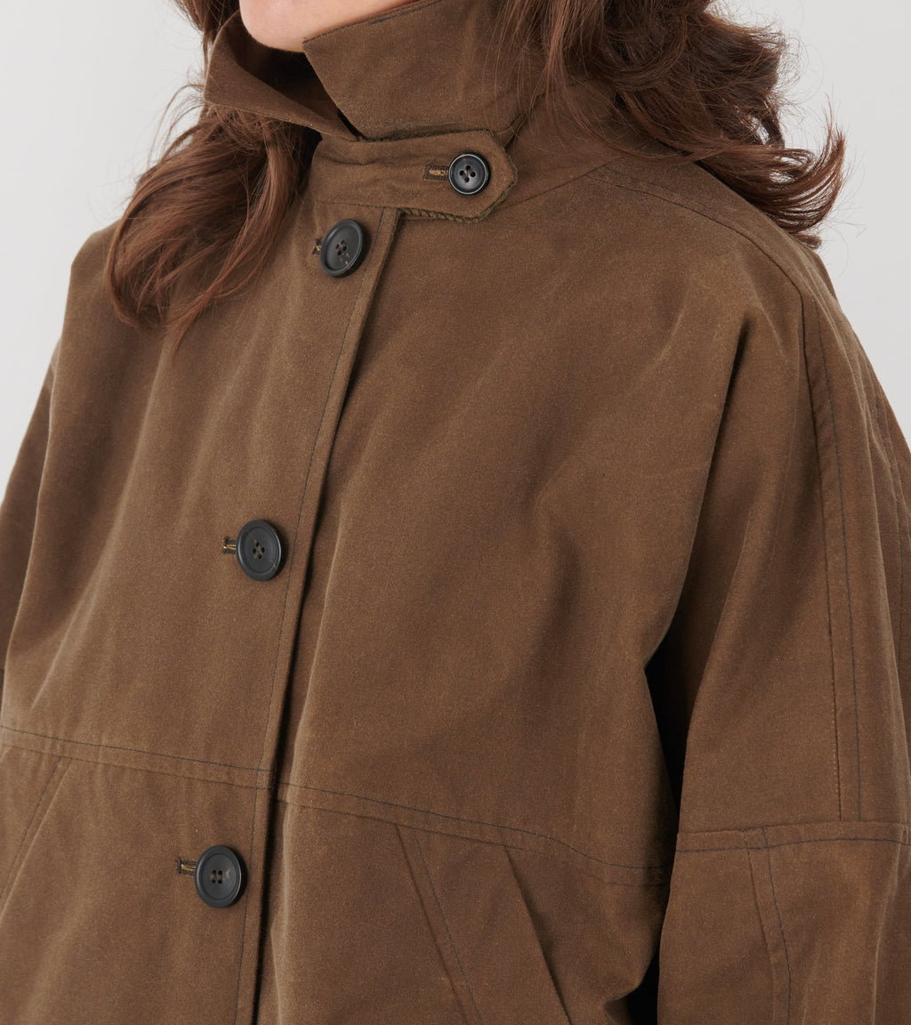Moa Oilskin Jacket Bark