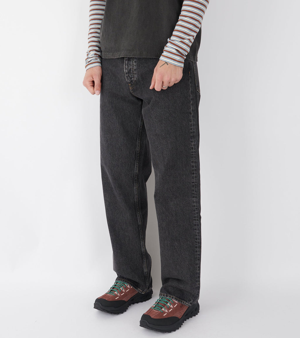 Loose Jeans Black Stone