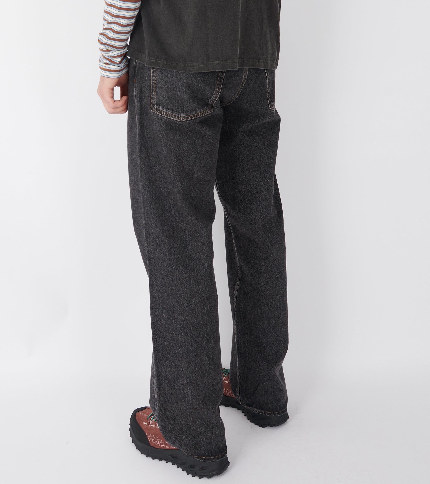 Loose Jeans Black Stone