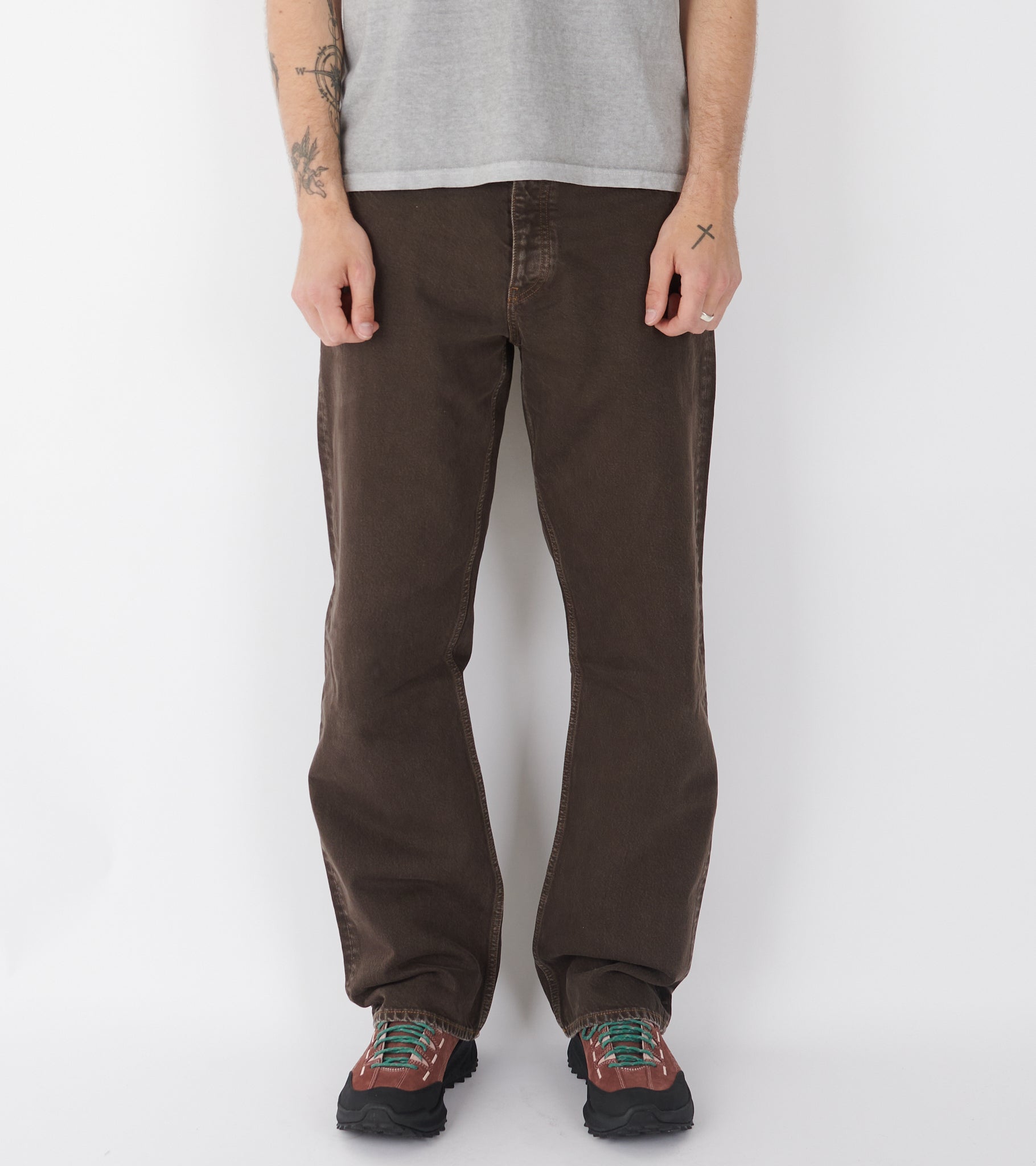 Loose Jeans Vintage Brown