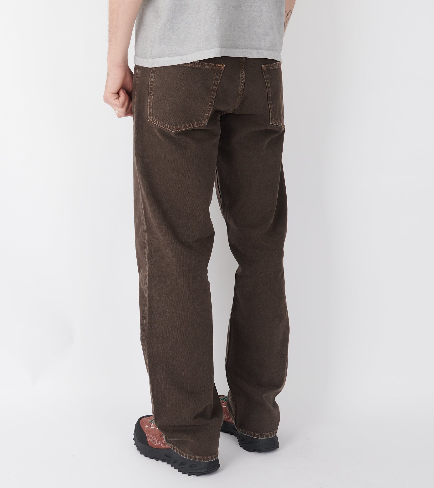Loose Jeans Vintage Brown