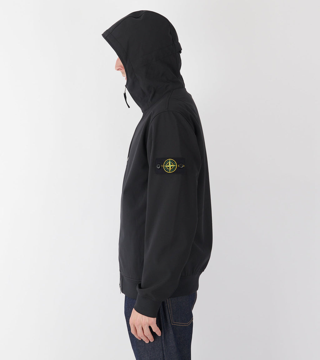 Soft Shell-R E.dye Technology Jacket Black