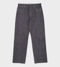 Rigid Loose Denim Jeans Dark Blue