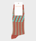 Stripes Socks Bordeaux