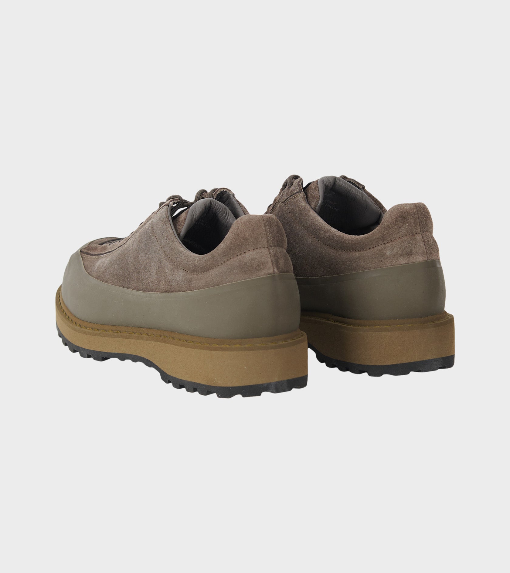 Low Top Suede Sneakers Olive