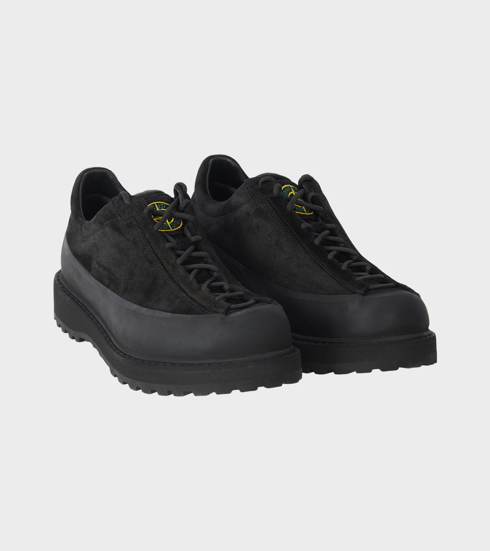 Low Top Suede Sneakers Black