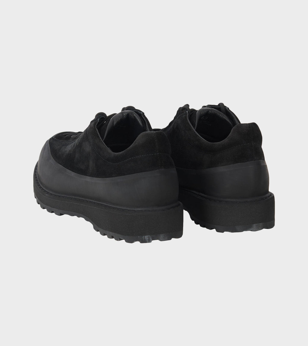 Low Top Suede Sneakers Black