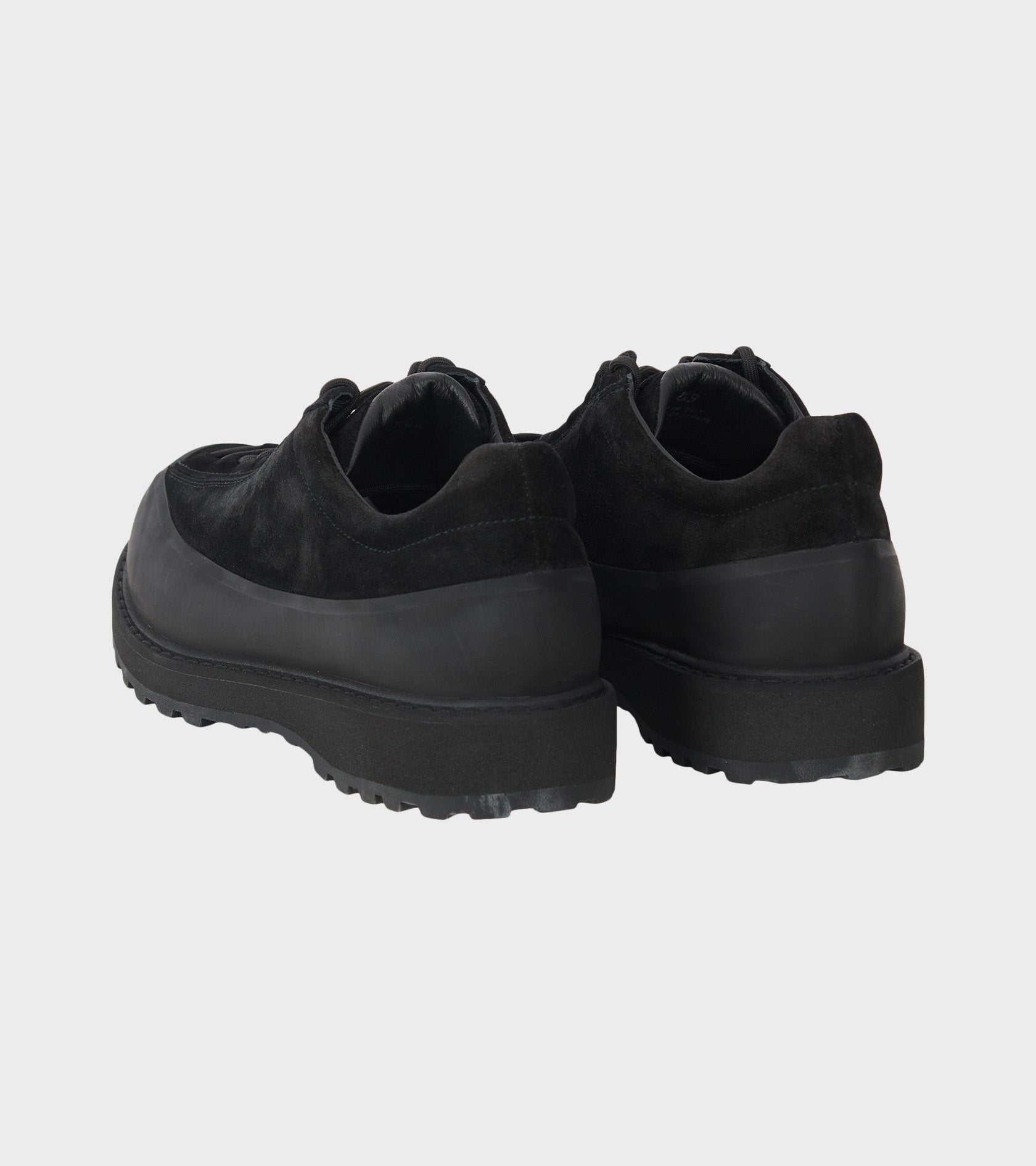 Low Top Suede Sneakers Black