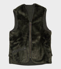 Warm Pile Waistcoat Zip-In Liner Sage