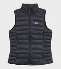 W's Down Sweater Vest Black