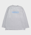 Venice L/S T-shirt Grey Melange/Blue