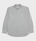 Relaxed Light Check Shirt Blue/Cream