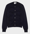 Bow Cardigan Navy