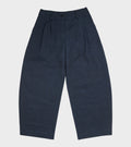 Japanese Cotton Twill Robyn Trousers Dark Navy