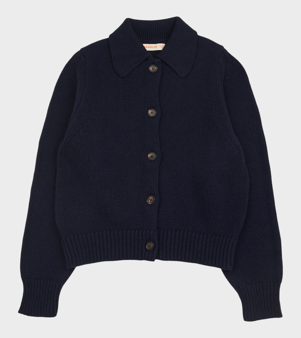 Winny Collared Jacket Navy