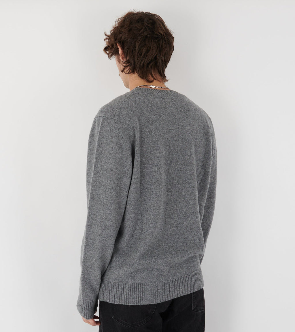Norse Standart Merino Lambswool Sweater Gray Melange