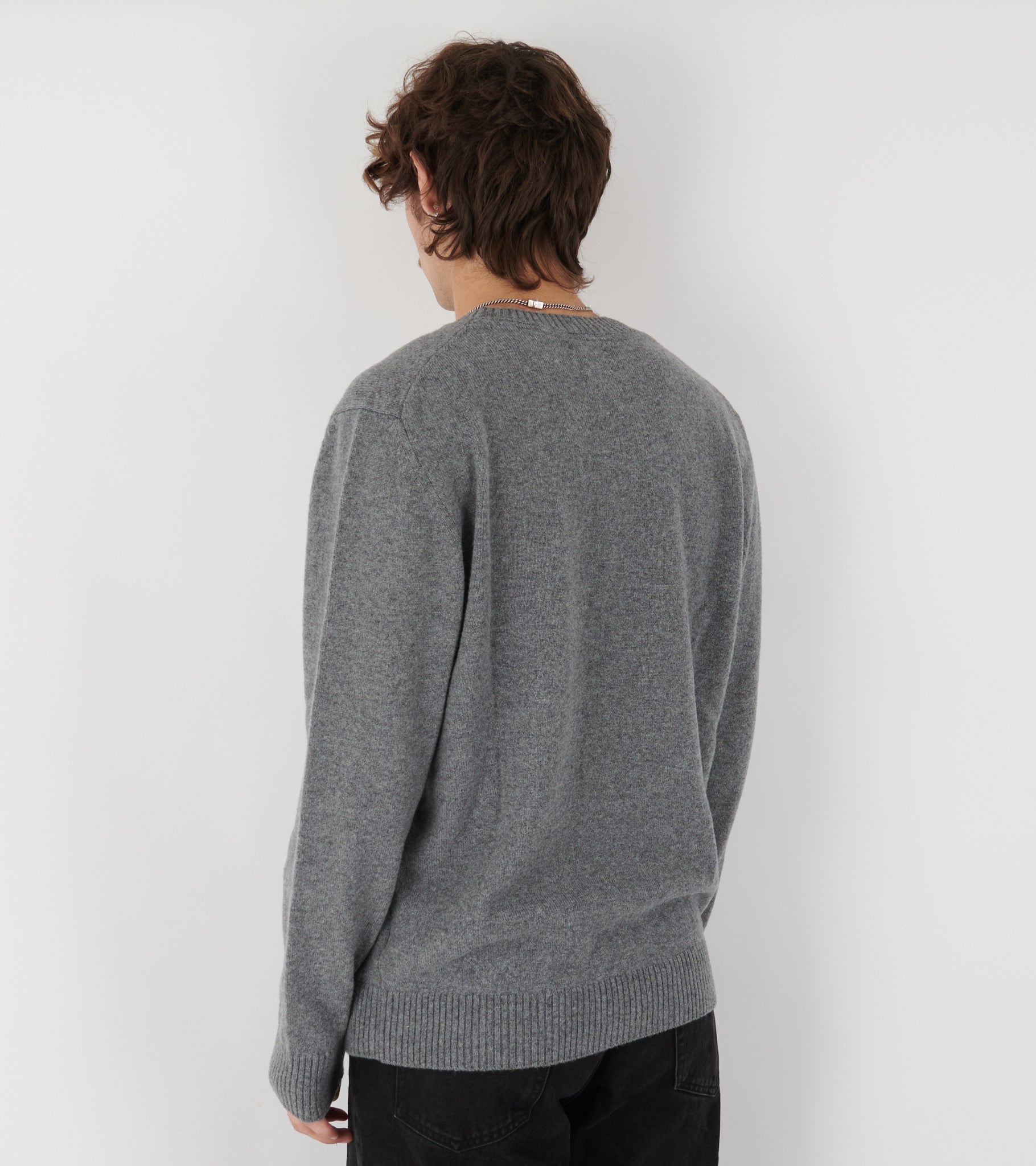 Norse Standart Merino Lambswool Sweater Gray Melange