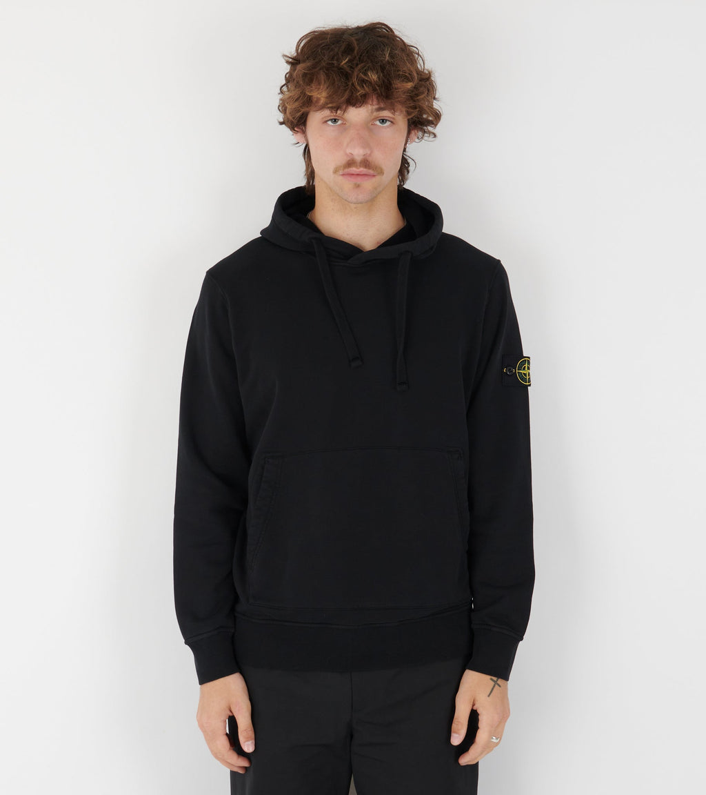 Heavy Cotton Hoodie Black