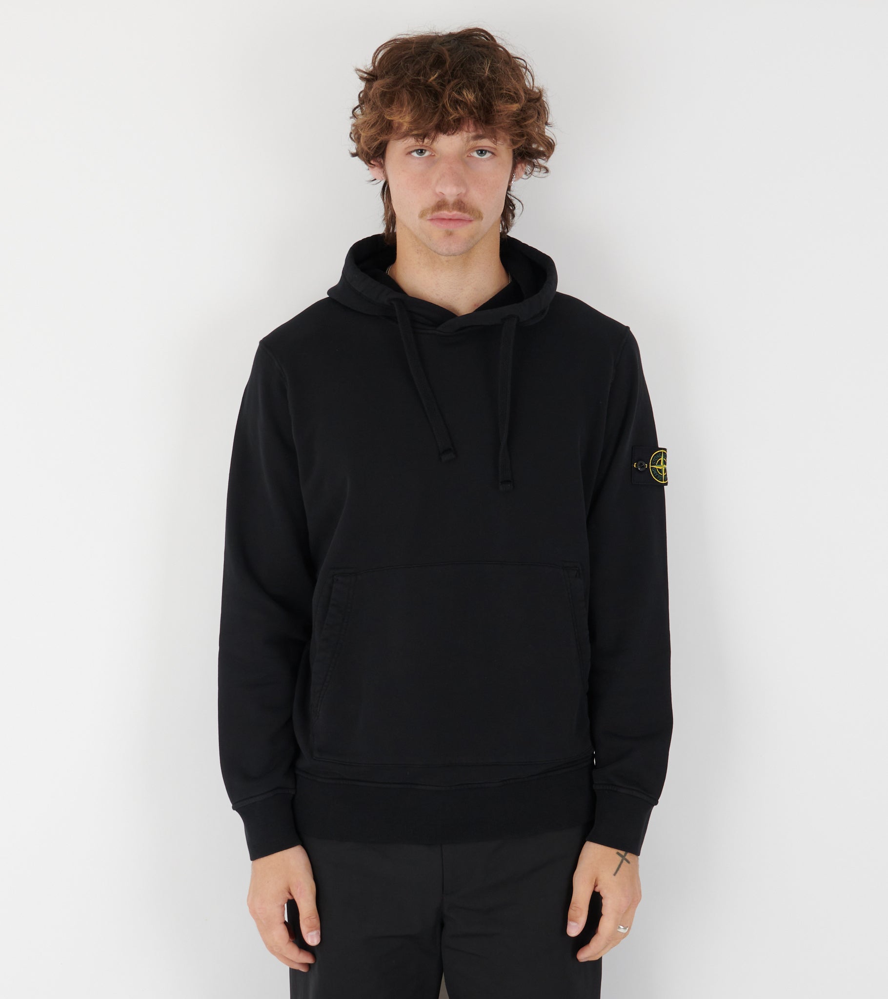 Heavy Cotton Hoodie Black