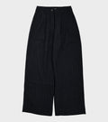 Japanese Striped Boucle Mara Trouser Navy/Grey