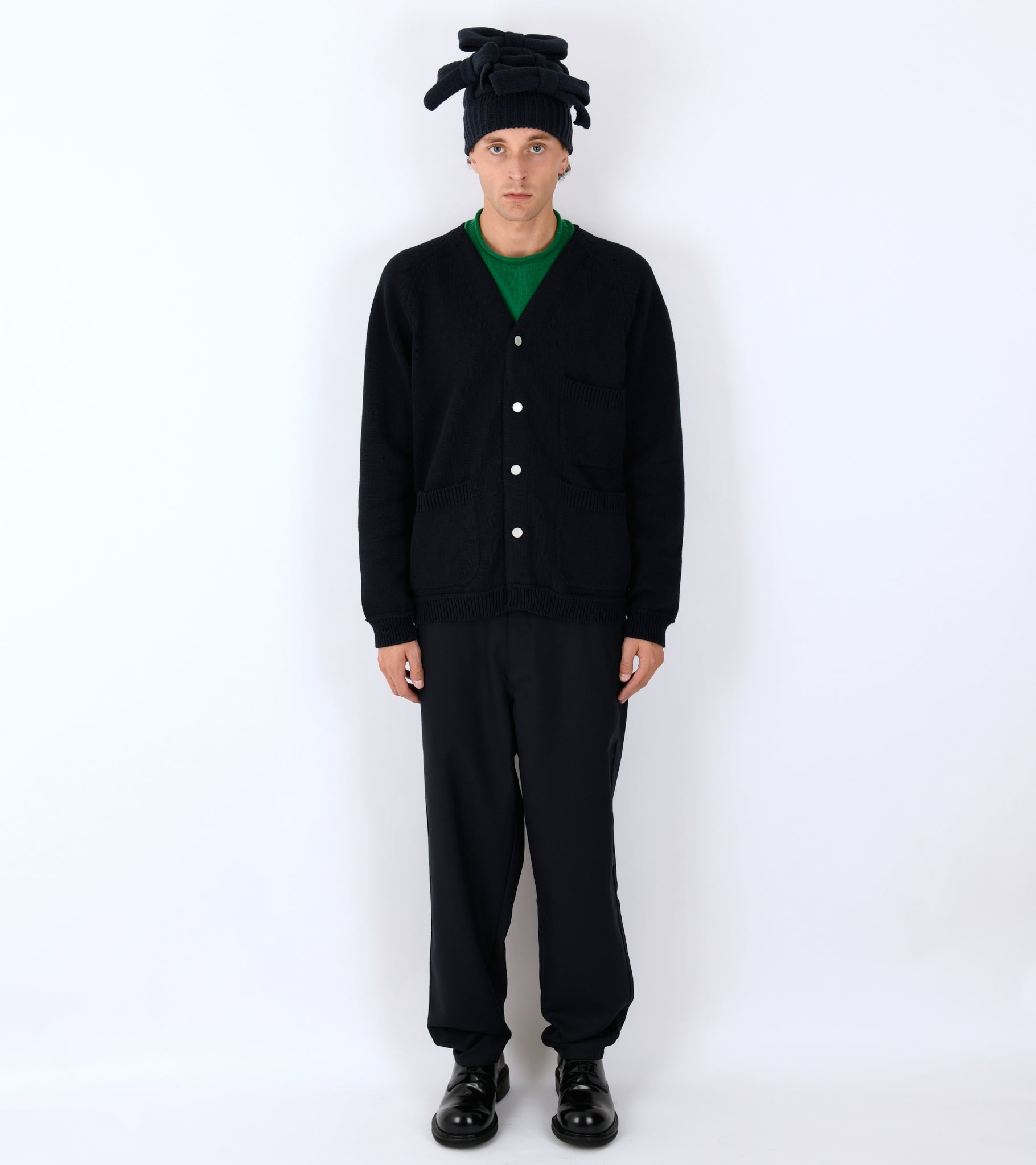 Pocket Cardigan Navy