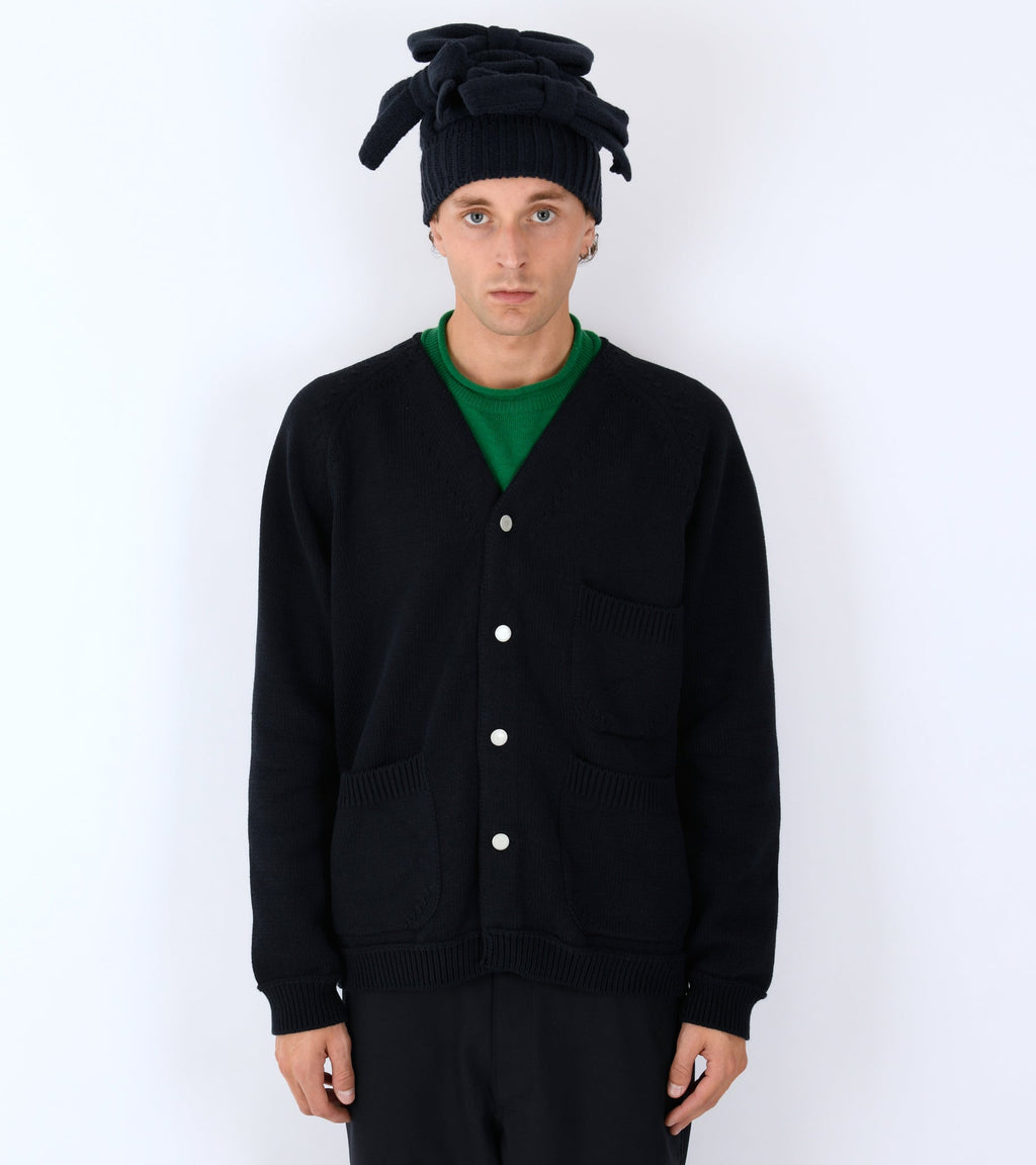 Pocket Cardigan Navy