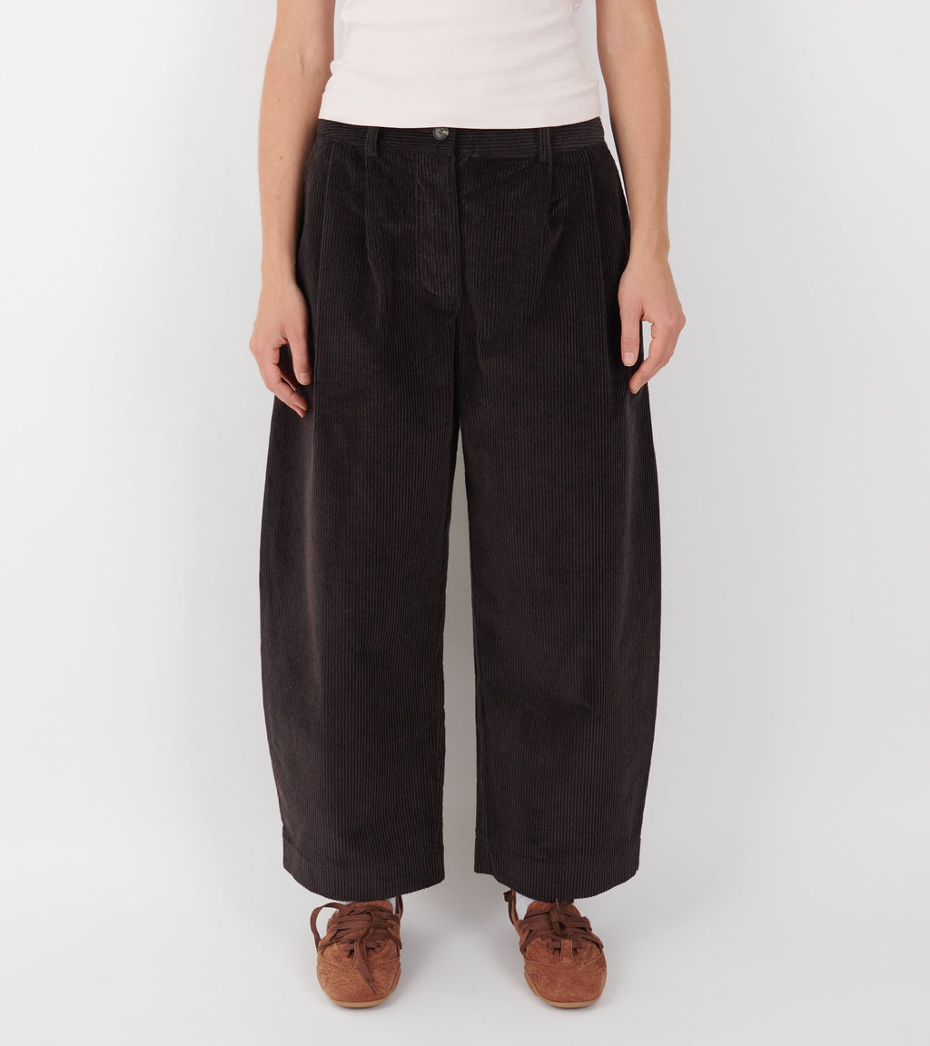 Japanese Two-Tone Corduroy Robyn Trouser Taupes