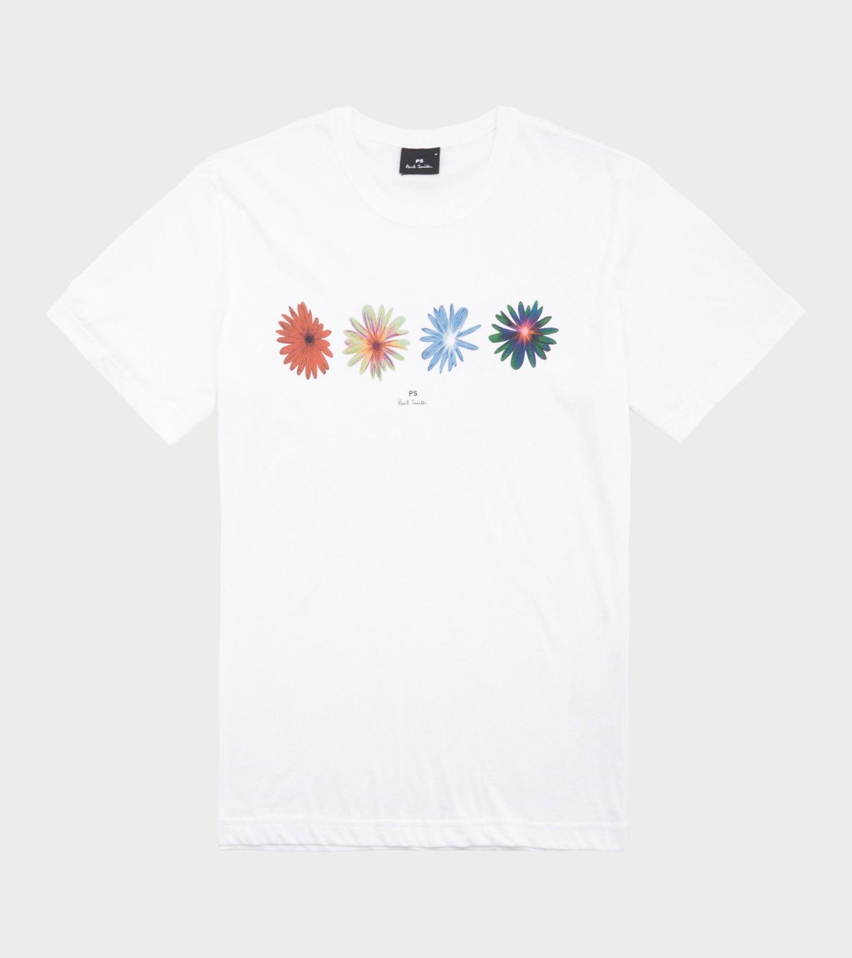 Flower S/S T-shirt White