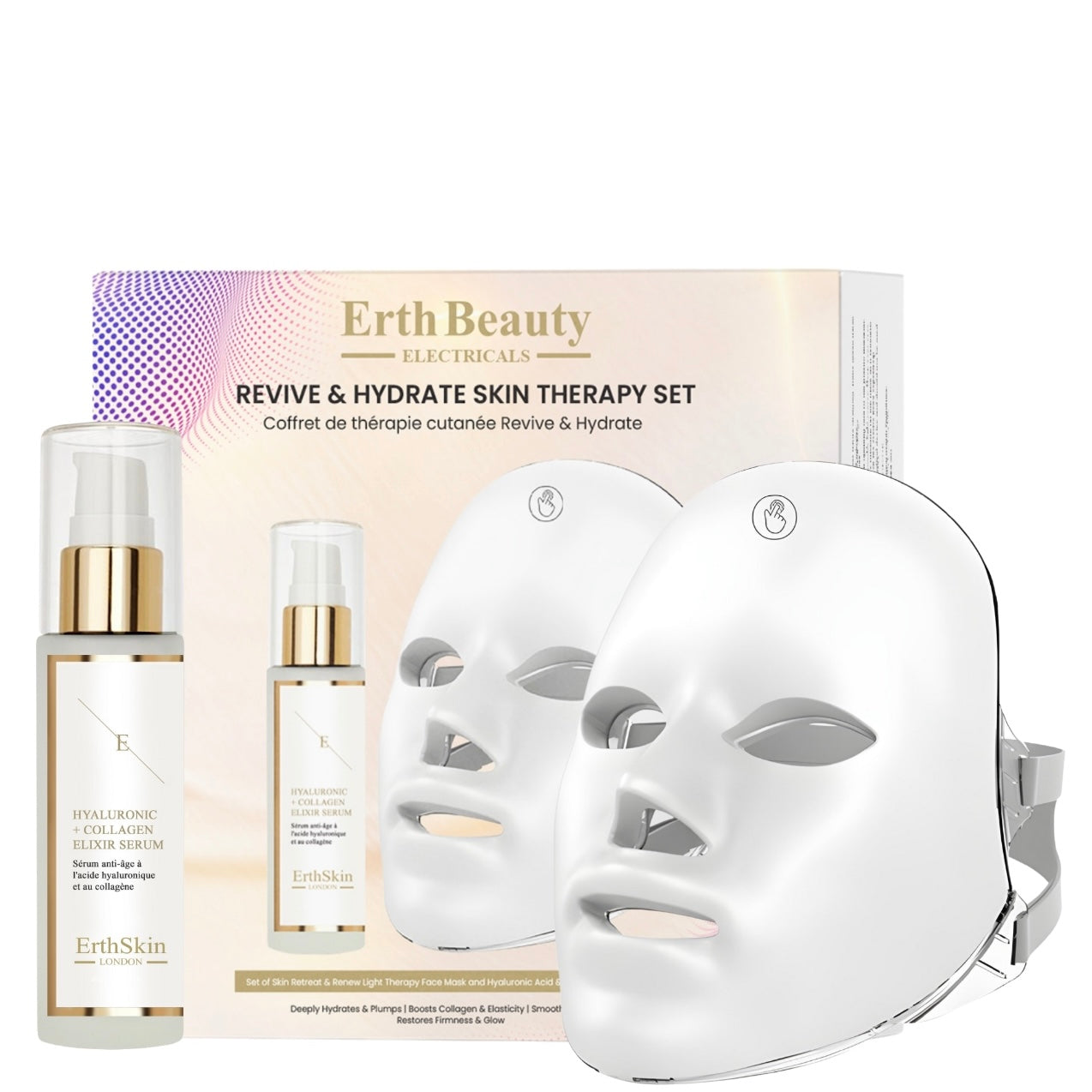 Erth Beauty Two Piece Revive Mask & Hydrate Skin Therapy Set