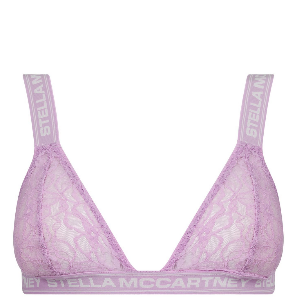 Stella McCartney Logo Lace Bra