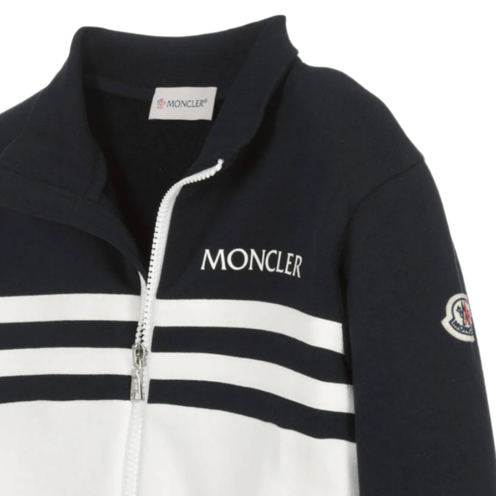 Infants Moncler Navy Tracksuit