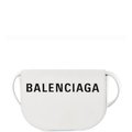 Balenciaga White Logo Ville Day Bag