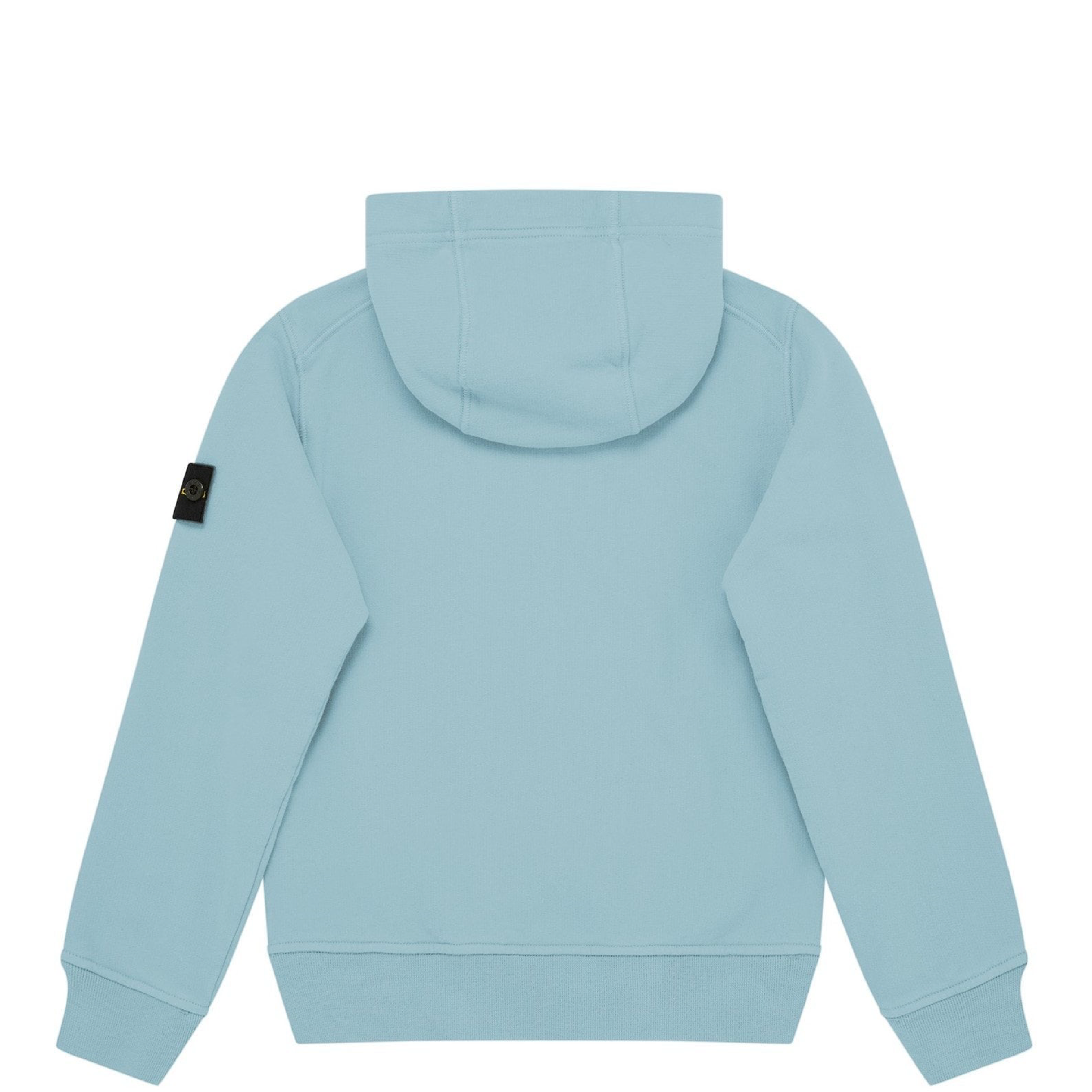 Stone Island Junior Aqua Zip Up Hoodie