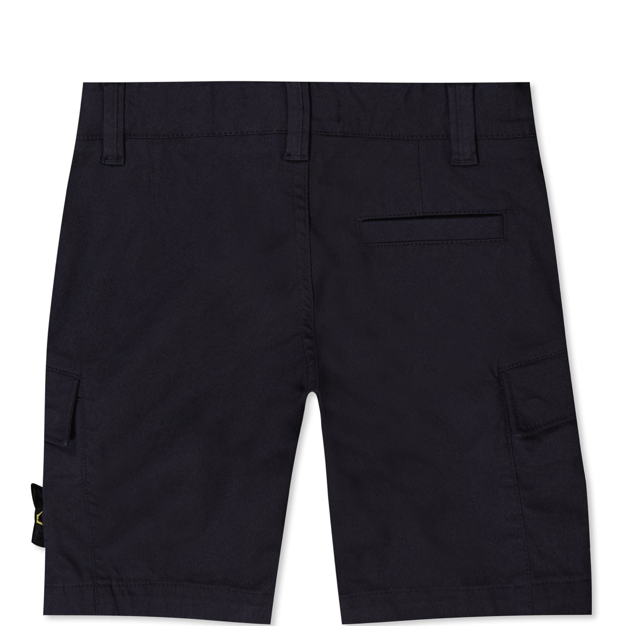 Stone Island Junior Navy Cargo Bermuda Shorts