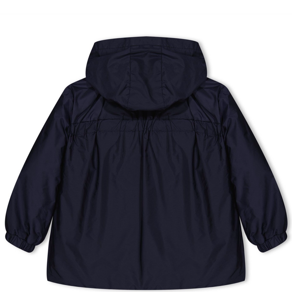Girls Moncler Navy Raka Hooded Jacket