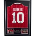 Mark Hughes Signed & Framed Shirt