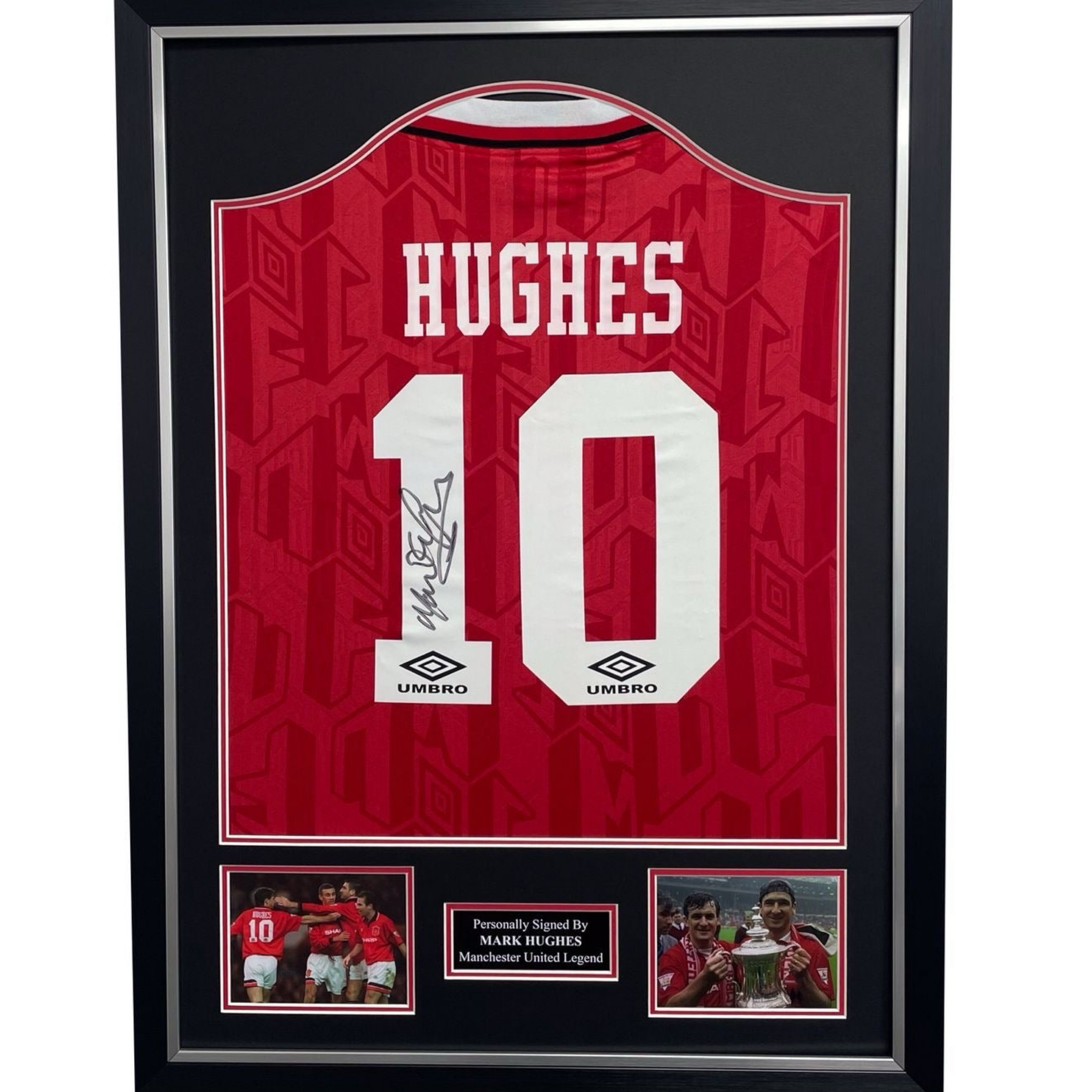 Mark Hughes Signed & Framed Shirt