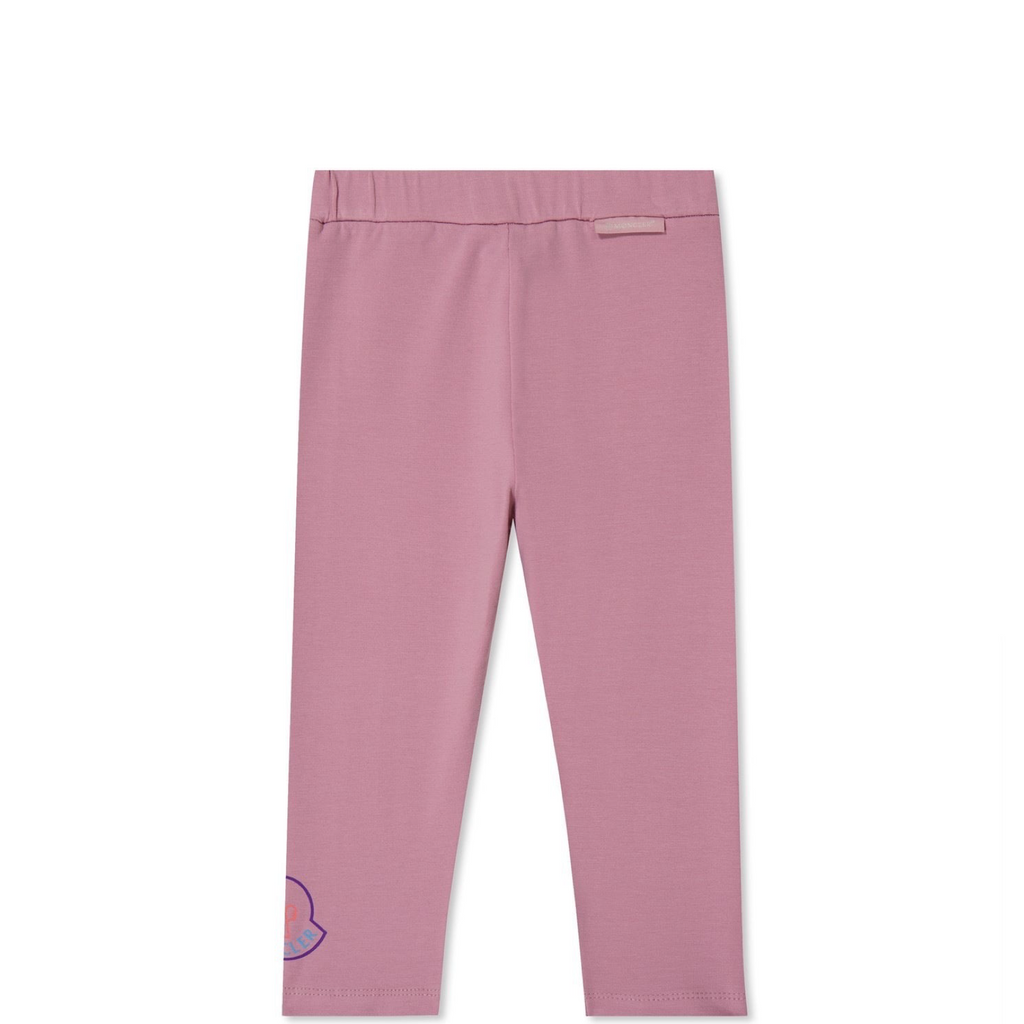 Infants Moncler Logo Print Leggings