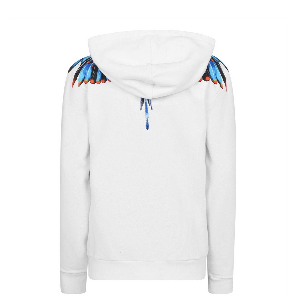Kids Marcelo Burlon White Hoodie