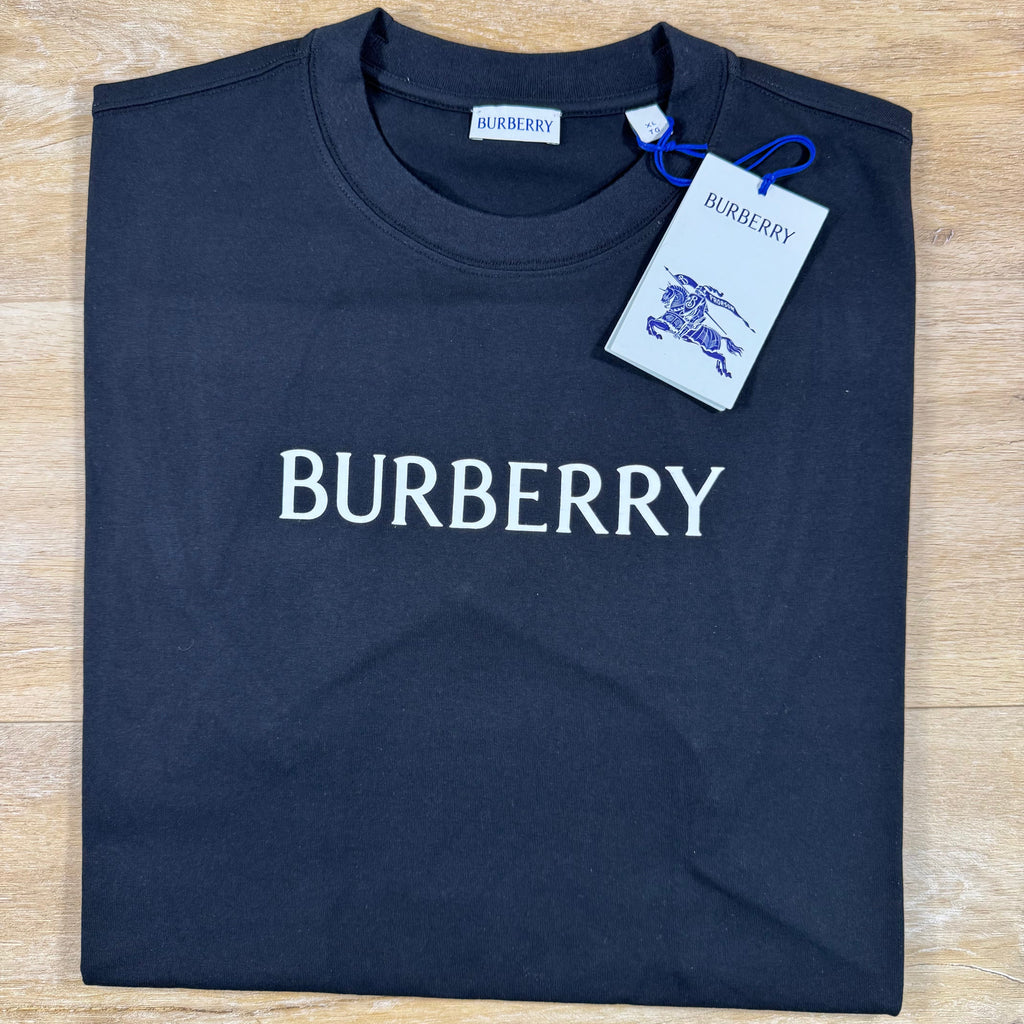 Burberry Logo T-Shirt in Black