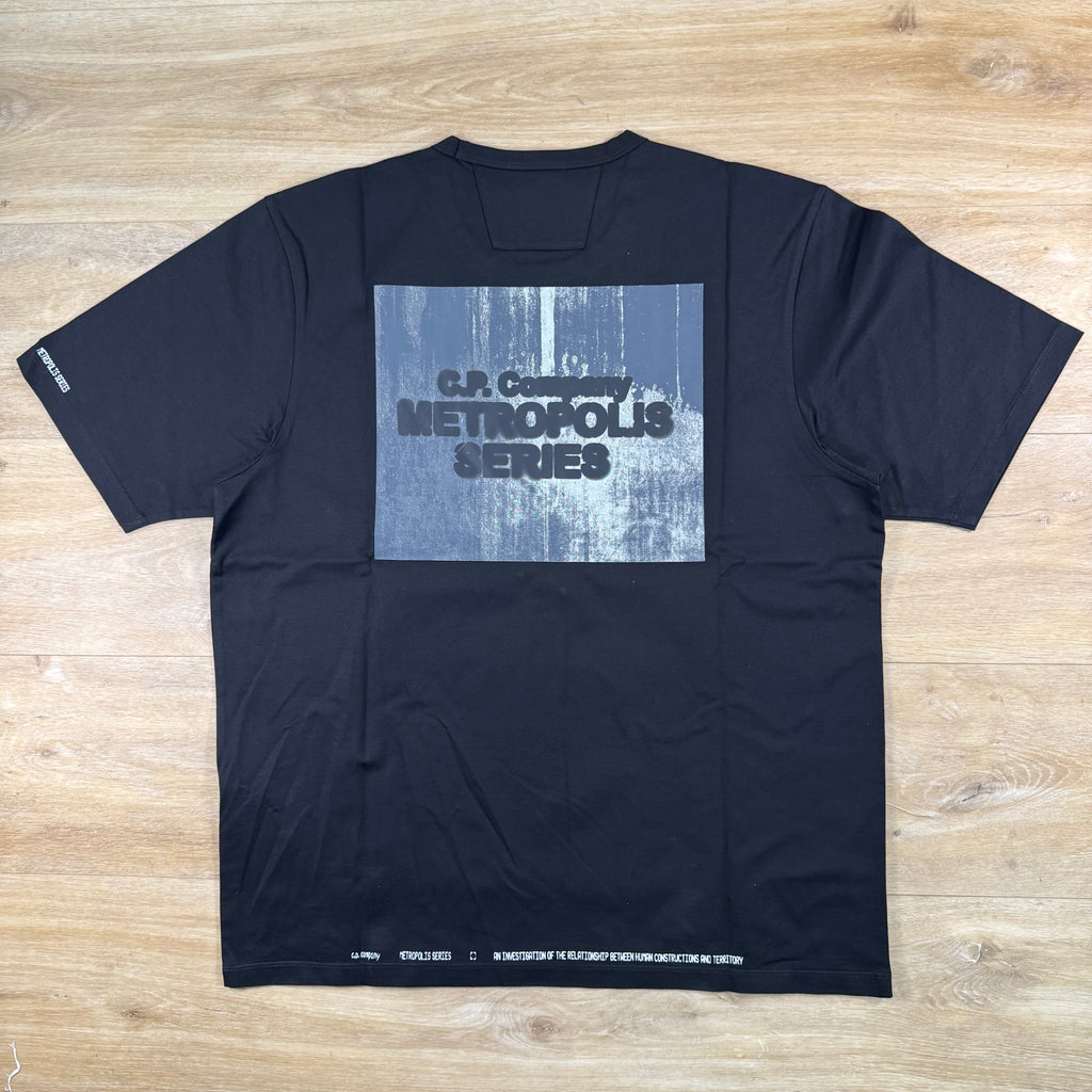 C.P. Company Metropolis Series T-Shirt in Black