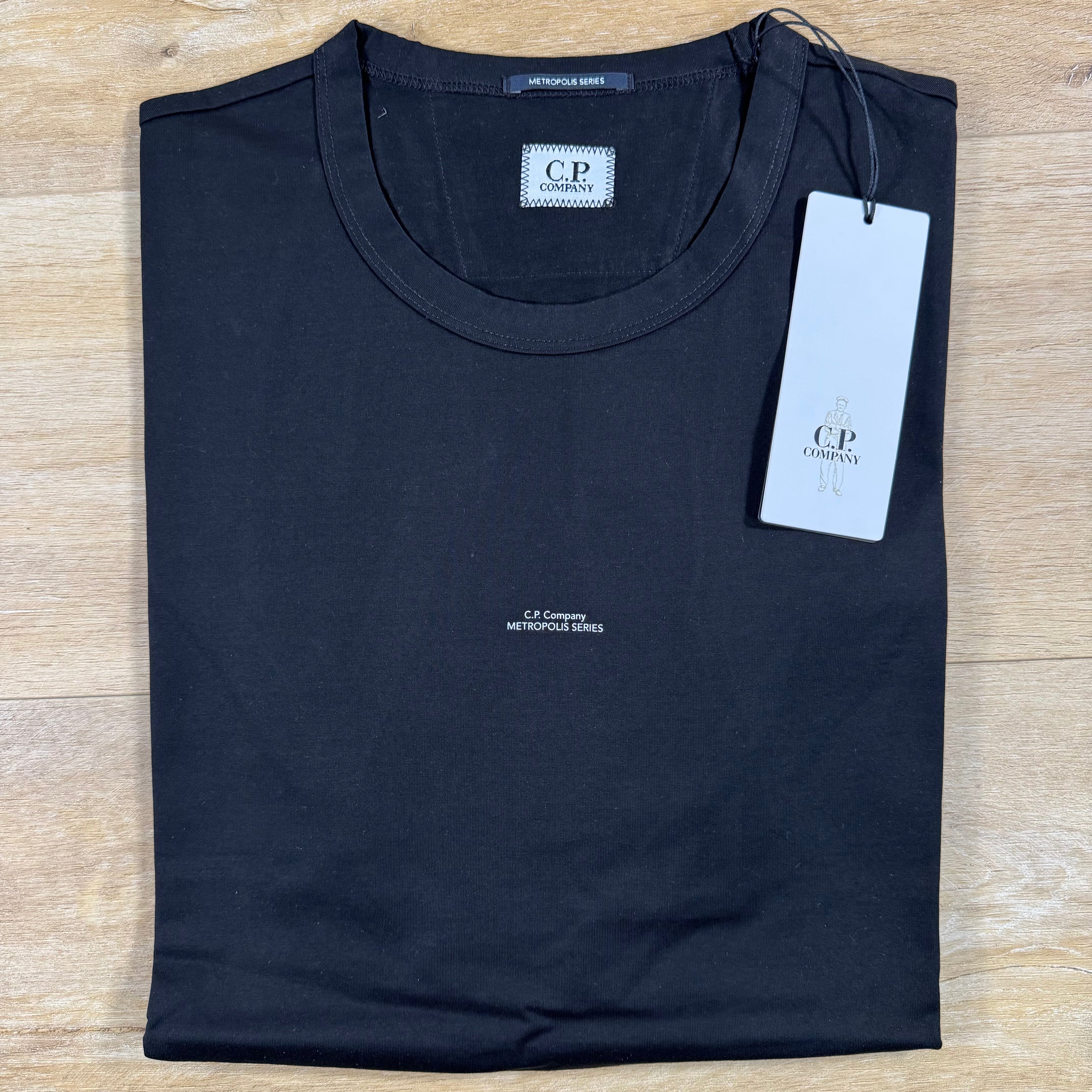 C.P. Company Metropolis Series T-Shirt in Black