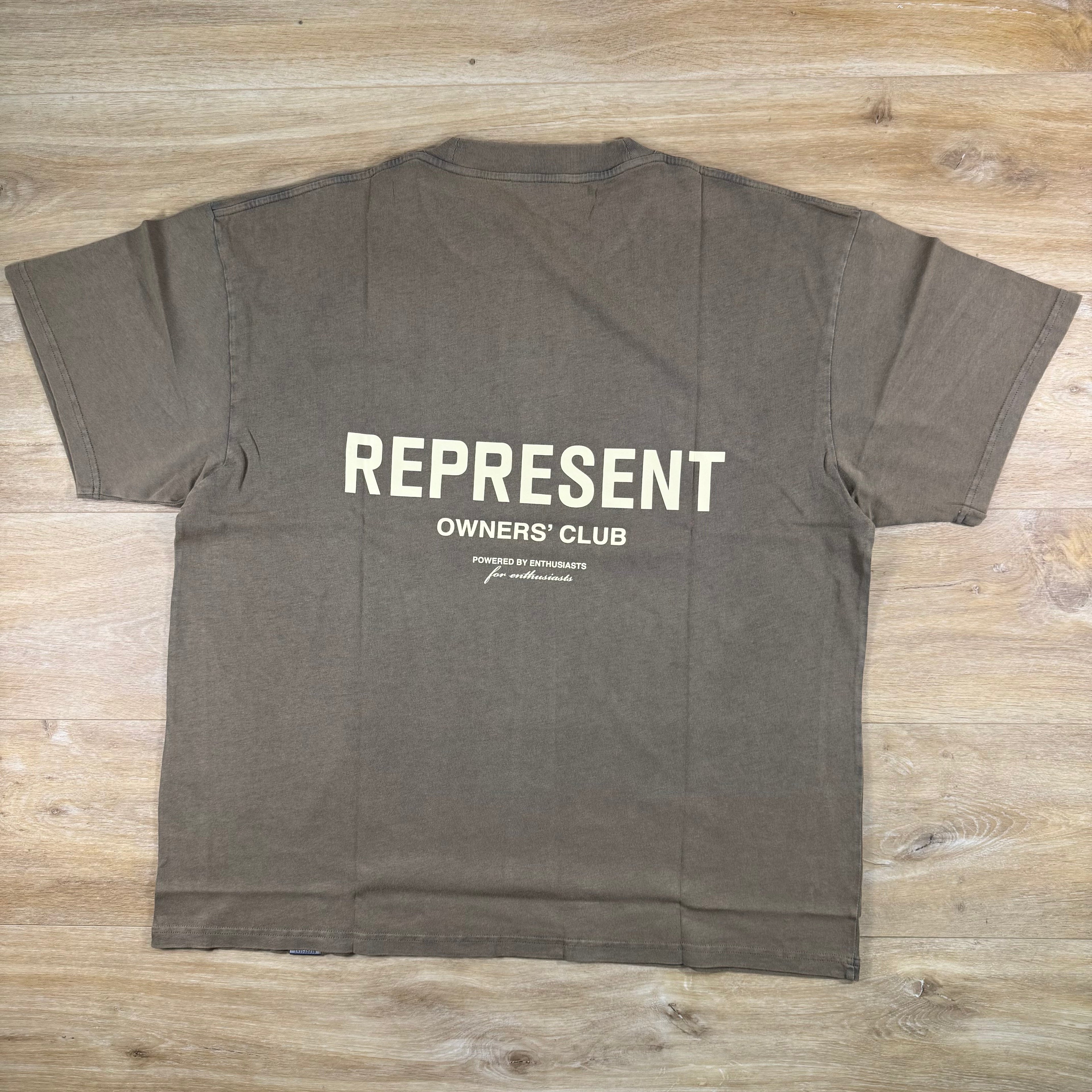 Represent Owners Club T-Shirt in Almond