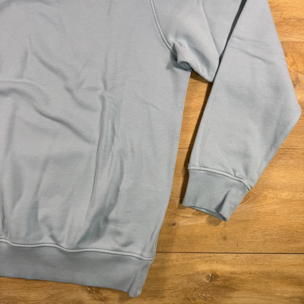 Stone Island Crewneck Fleece Sweatshirt in Dust Blue