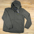 Lyle & Scott Water Resistant Hooded Jacket in Olive